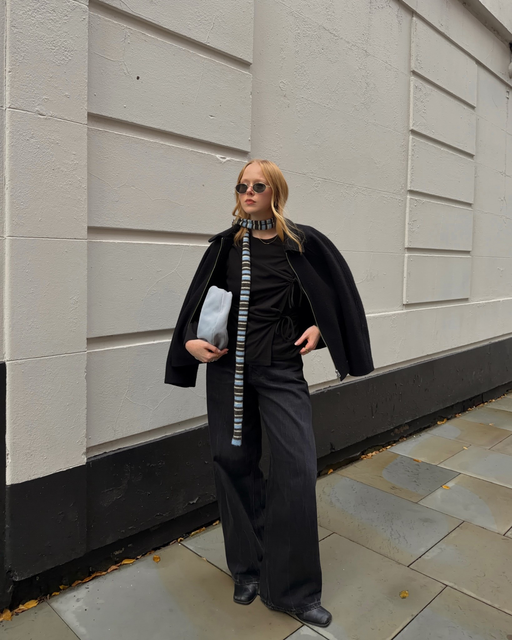 Skinny Scarf, Wool Jacket, Black Jacket, Baggy Jeans, 90s Jeans, Black Jeans 

#LTKautumn #LTKuk