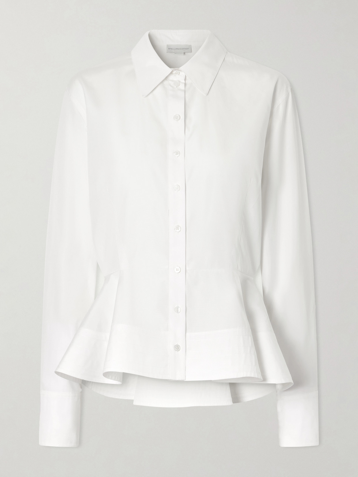 Stella McCartney - Cotton-poplin Shirt - White | NET-A-PORTER (US)