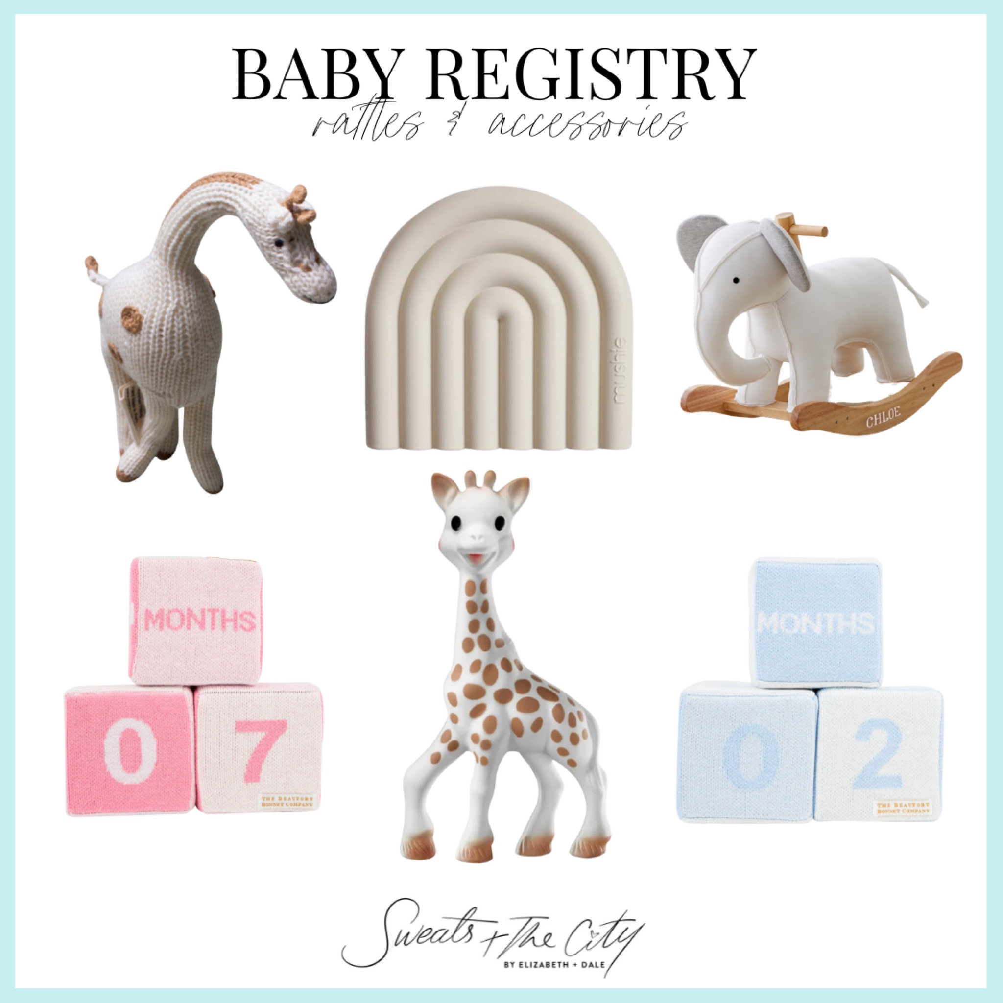 Baby registry rattles and accessories 

#LTKbump #LTKbaby #LTKfamily