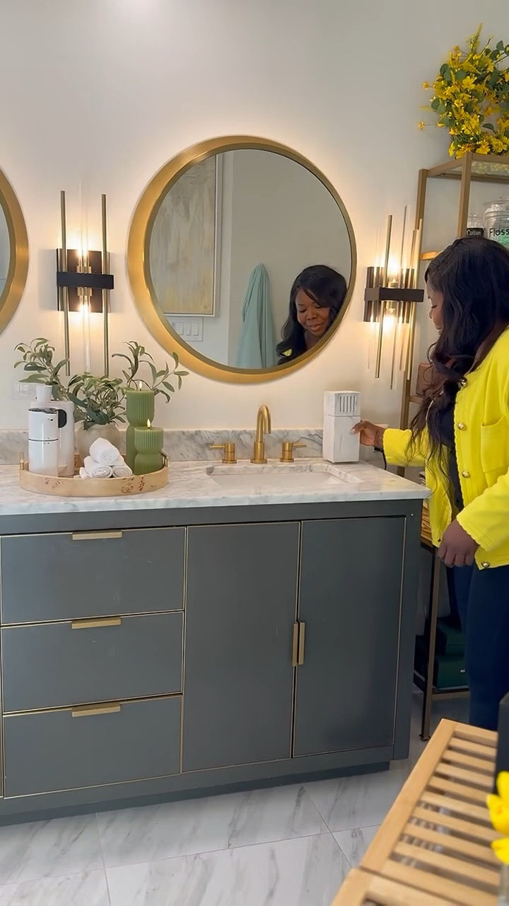 How to make your bathroom countertop feel less cluttered