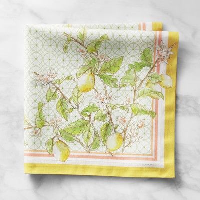 Citron Napkins, Set of 4 | Williams-Sonoma