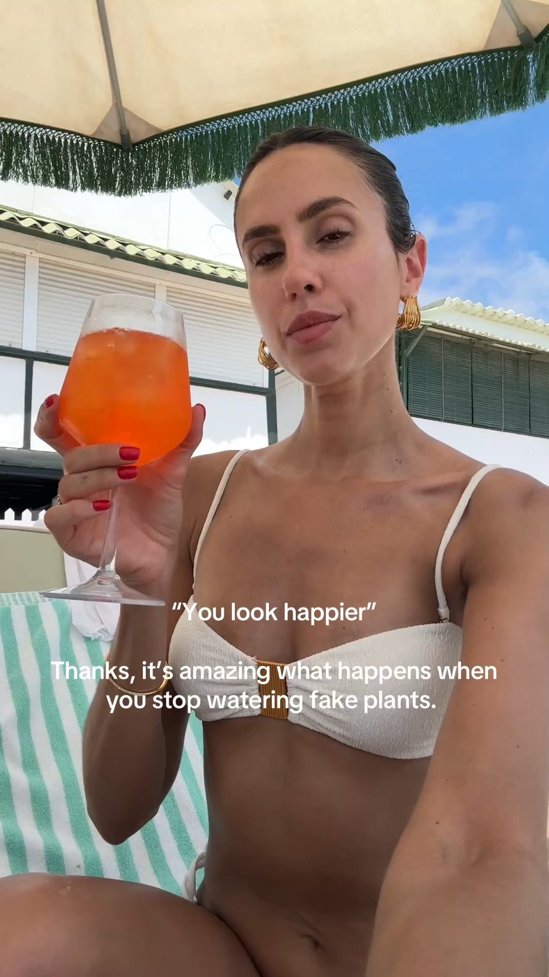 Similar swim linked- wearing size small both top and bottom 

#LTKSwim #LTKTravel #LTKStyleTip