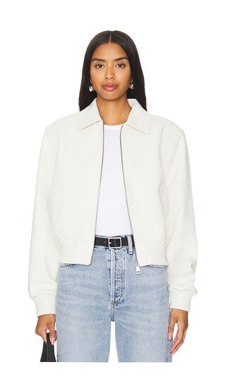 Steve Madden Anouk Jacket in Ivory. - size S | Revolve Clothing (Global)