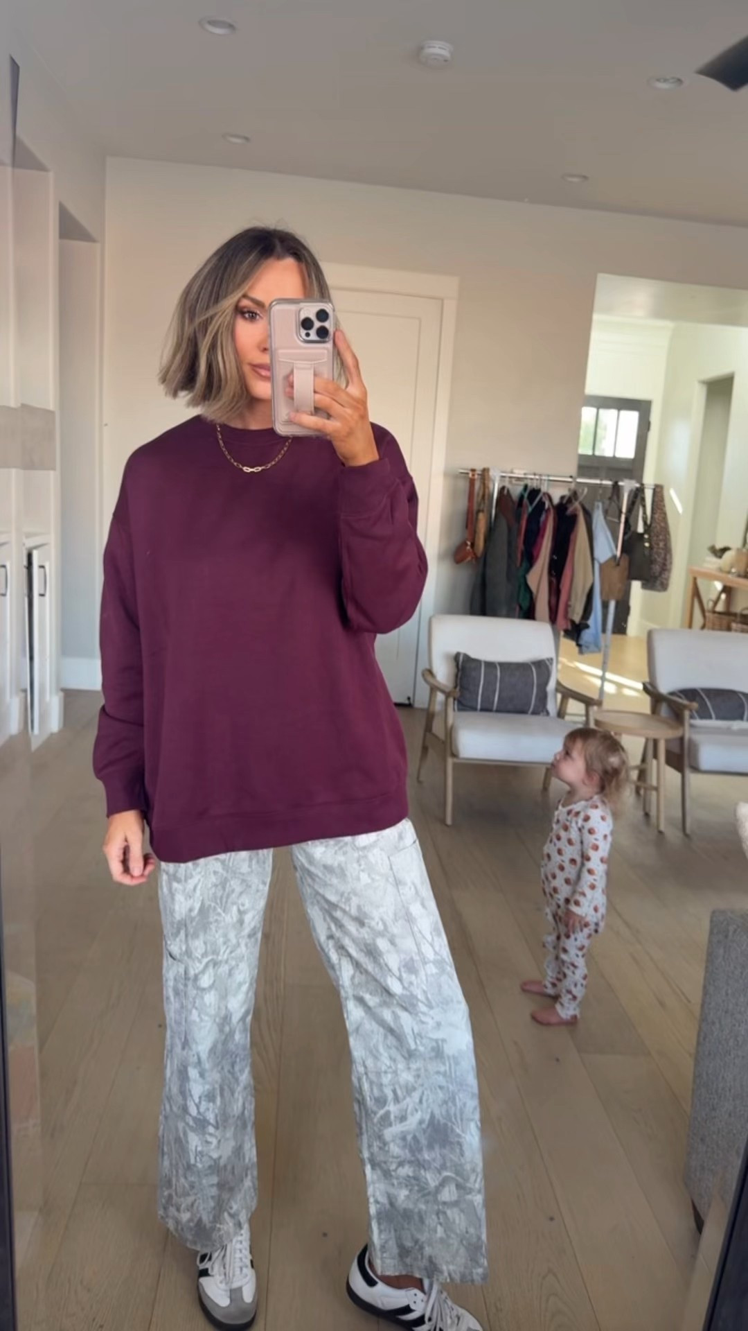 $11 sweatshirt size large 
Size ants size medium $17


#LTKFindsUnder50 #LTKOver40