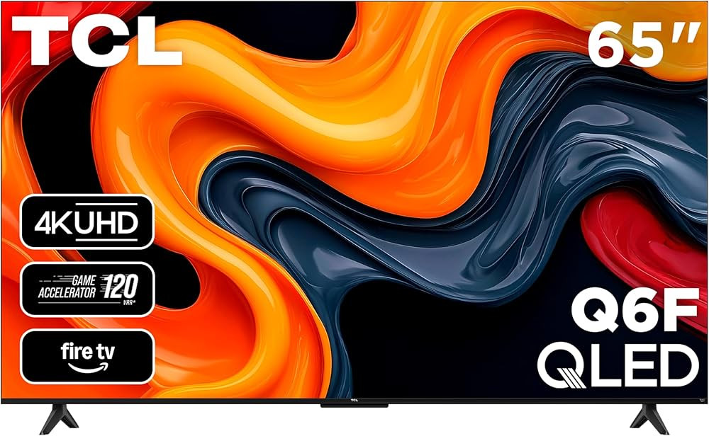 TCL 65-Inch Q6 QLED 4K UHD Smart TV with Fire TV (65Q651F, 2025 Model) Dolby Vision, HDR PRO+, Do... | Amazon (CA)