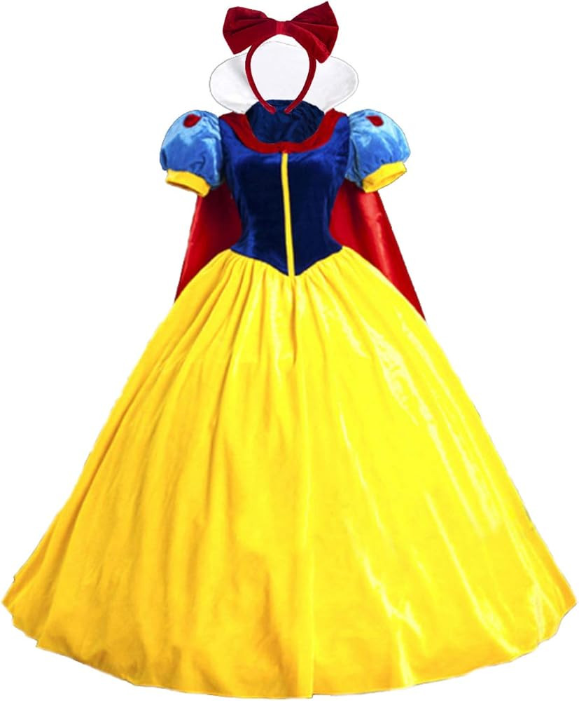Baycon Halloween Classic Deluxe Princess Costume Adult Queen Fairytale Dress Role Cosplay for Kid... | Amazon (US)