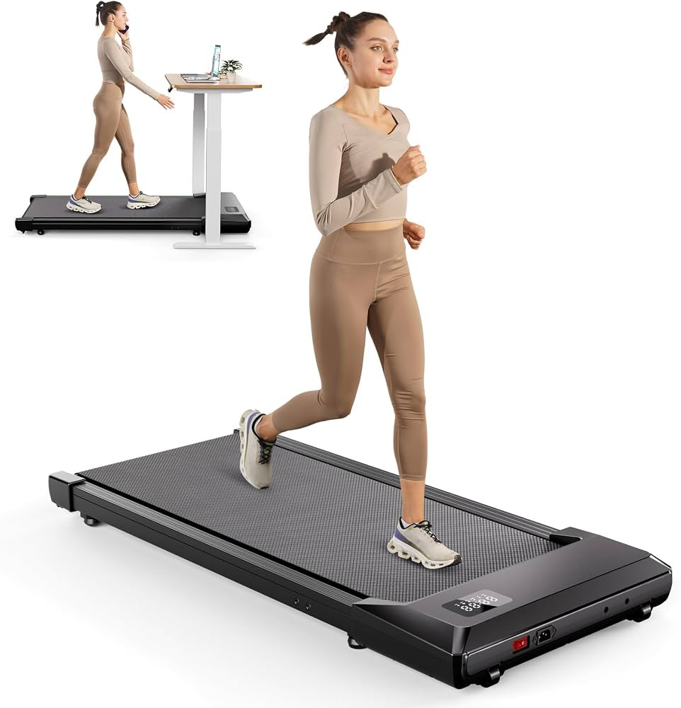 SupeRun Walking Pad, Under Desk Treadmill, 3 in 1 Portable Treadmill with Remote Control LED Disp... | Amazon (US)
