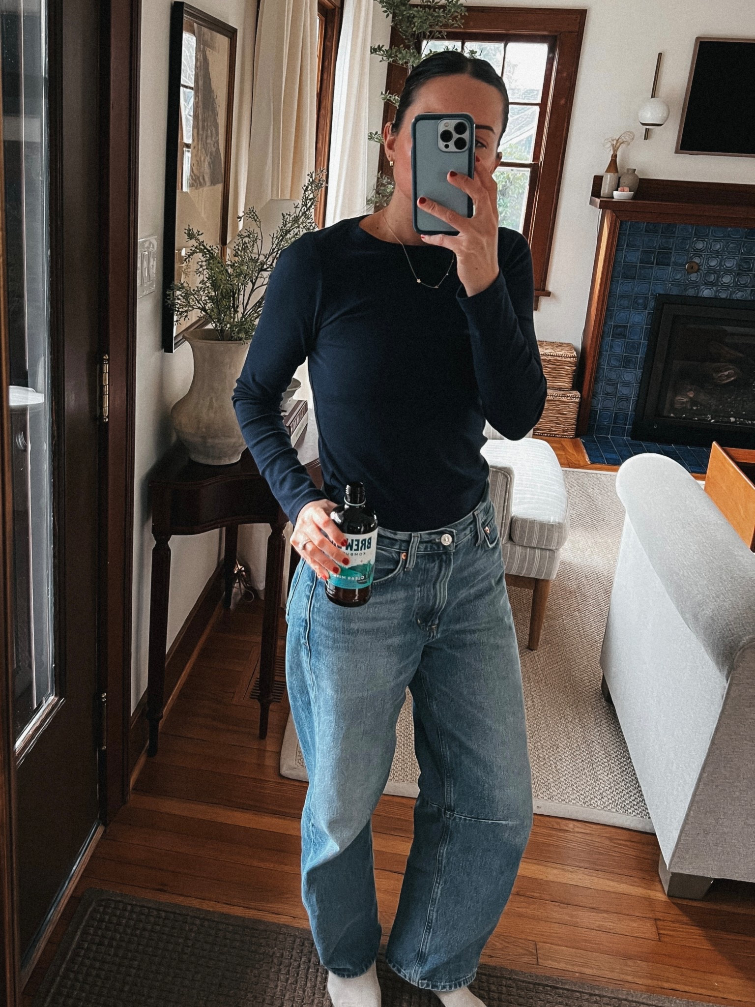 Sunday best. Long sleeve tee is 30% off right now! 

#LTKFindsUnder50 #LTKSeasonal #LTKSpringSale