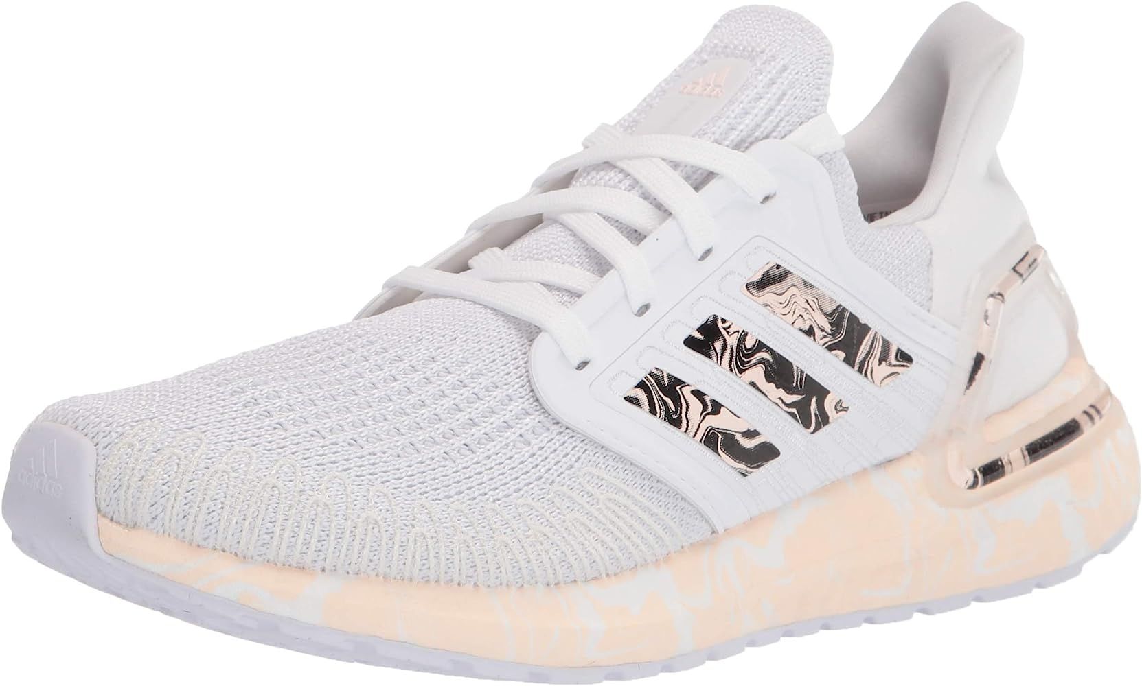 adidas Women's Ultraboost 20 Glam Pack Running Shoe | Amazon (US)