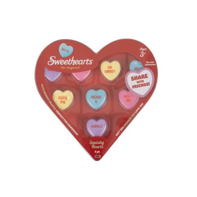 RMS USA Sweethearts Squishy Heart - 8pk | Target