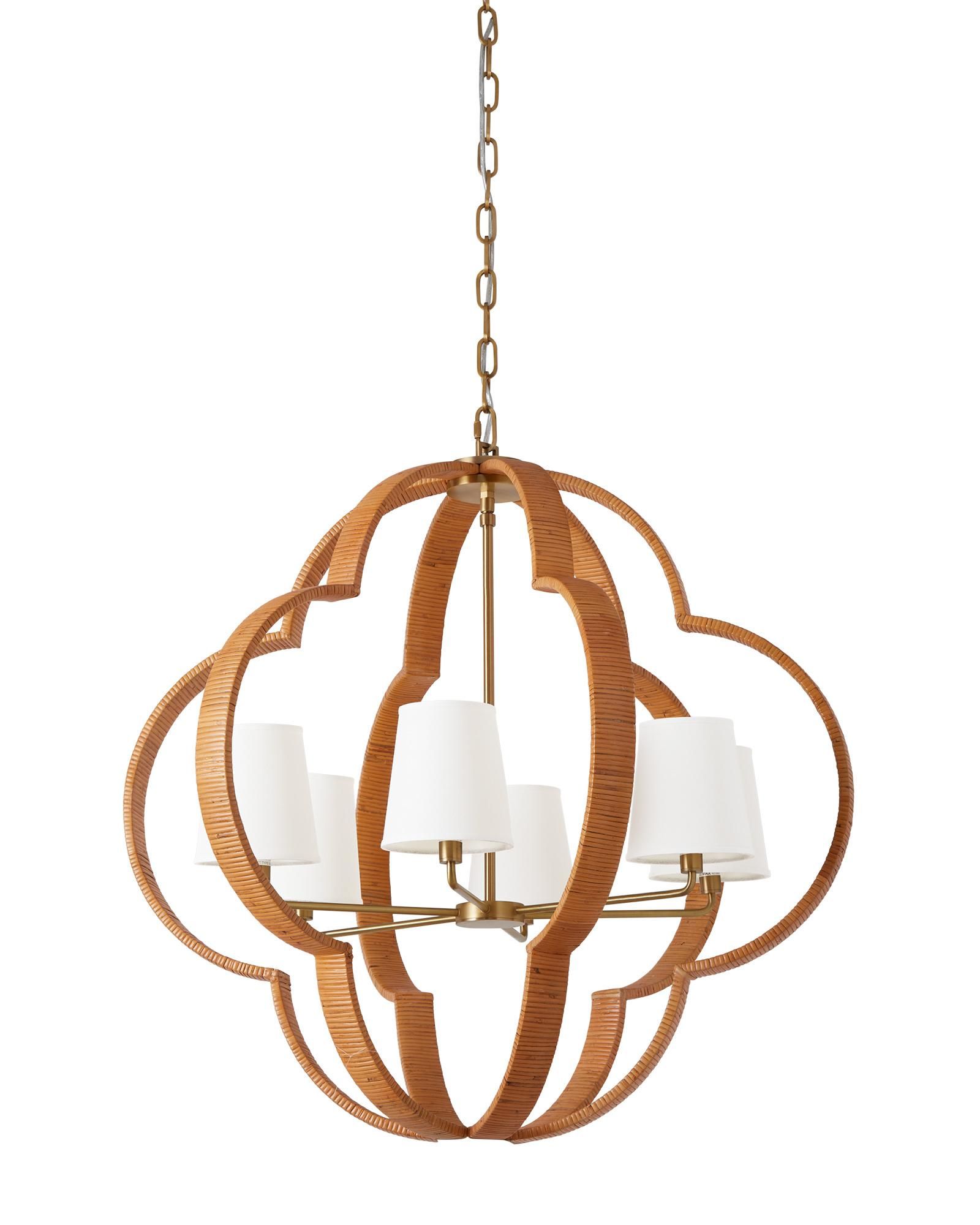 Fleur Chandelier | Serena and Lily