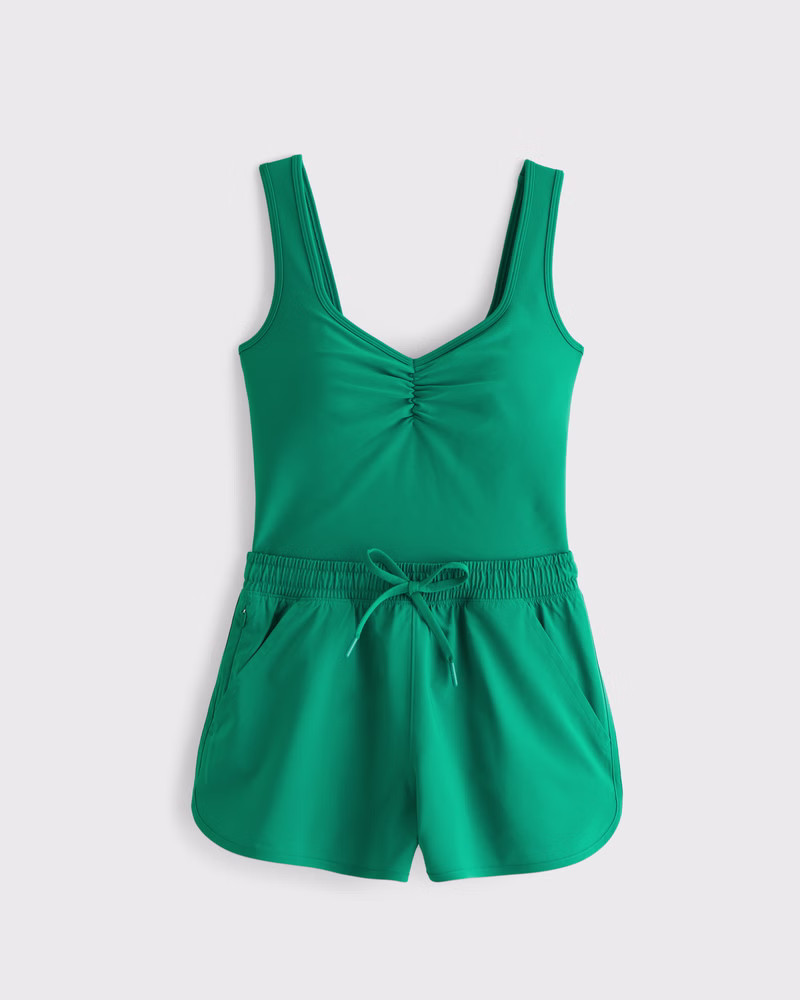 Women's YPB motionTEK Hybrid Onesie | Women's Active | Abercrombie.com | Abercrombie & Fitch (US)