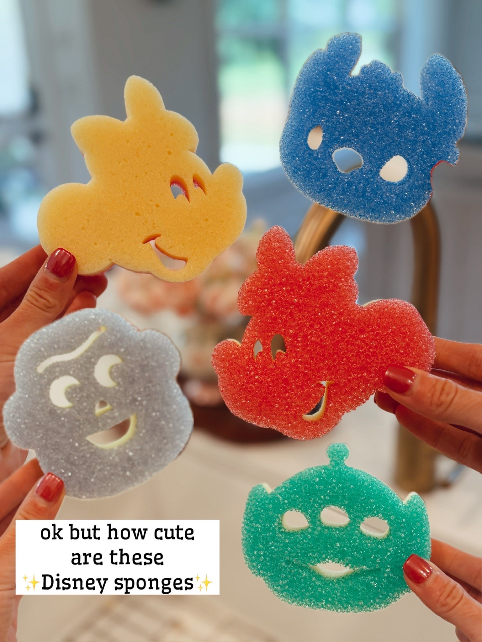 How cute are these Disney Sponges?! 

Home finds, Amazon, Disney finds, kitchen, watchnow, Elaina Zinke

#LTKHome #LTKmomlife