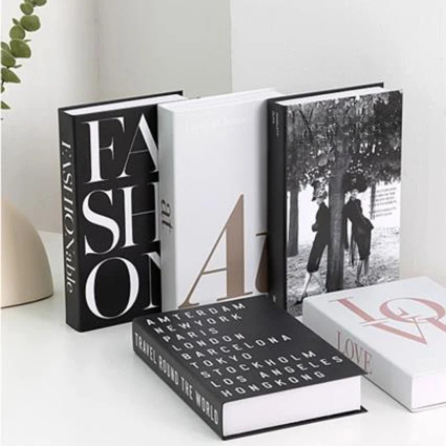 Faux nettoyage de luxe pour la décoration, simulation de livre, nettoyage de table basse, villa,... | Aliexpress EU