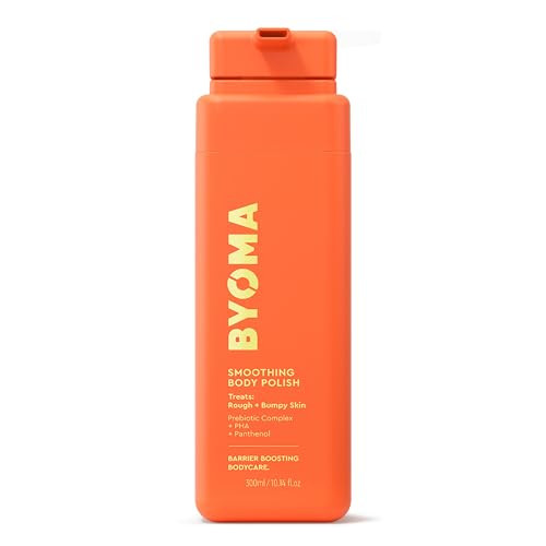 BYOMA Smoothing Body Polish - For Breakouts & Textured Skin - Exfoliating Body Scrub with PHA & Panthenol - Restores Skin Barrier & Soothes Inflammation - 10.14 fl oz | Amazon (US)