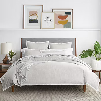 Fieldcrest Yarn Dye Heather 3-pc. Stripes Comforter Set | JCPenney