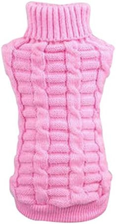 Norbi Small Pet Dog Cat Outdoor Warm Puppy Sweater Knitwear Clothes Jumper | Amazon (US)