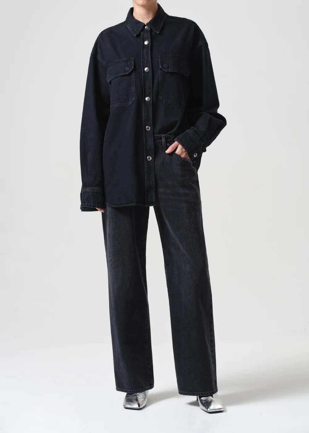 Camryn Shirt in Crushed | AGOLDE