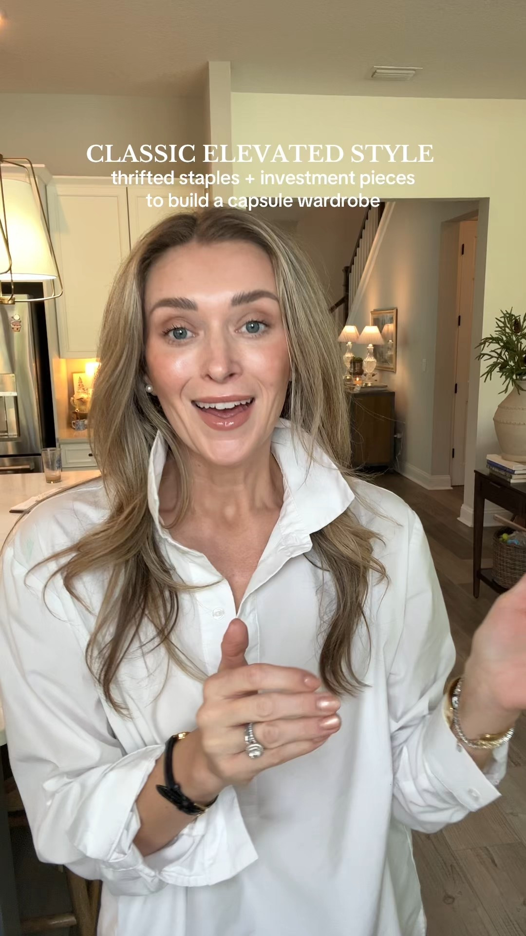 Classic doesn't have to mean expensive. Full thrifted + designer breakdown below. Building a timeless capsule wardrobe I'll love for a long time.

@jcrew pearls
@Goodwill Industries Intl. white top
@Tuckernuck has this top!
@Levi's jeans
@Rothy's clogs
@Gucci vintage watch (® similar)
@target Tiffany & Co lookalike cuff
@PAVOl tennis bracelet



#ClassicStyle #ThriftedFashion #AffordableStyle #TimelessWardrobe #everydayoutfit 

#LTKootd #LTKmomlife #LTKWorkwear