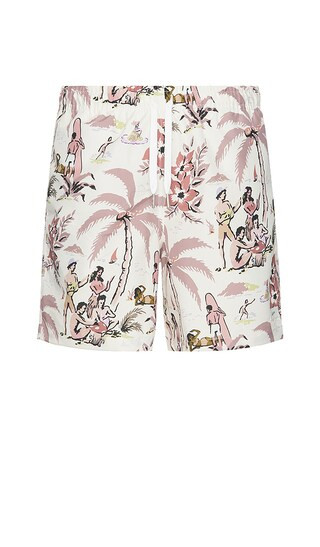 Trippin' Beach Swim Trunk in Khaki | Revolve Clothing (Global)