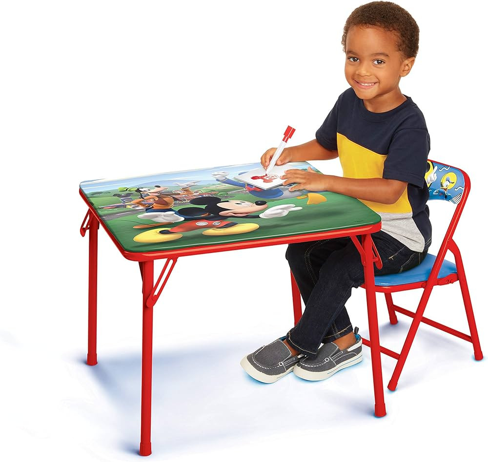 Mickey Mouse Table & Chair Set for Toddlers 24-48M, Includes 1 Table & 1 Chair [Amazon Exclusive]... | Amazon (US)