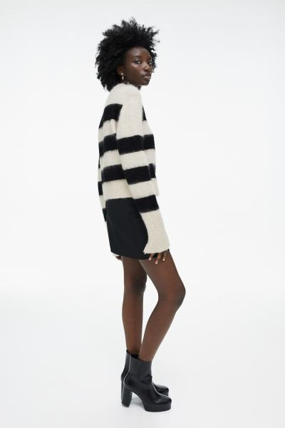 Mohair-blend Fine-knit Sweater | H&M (US + CA)