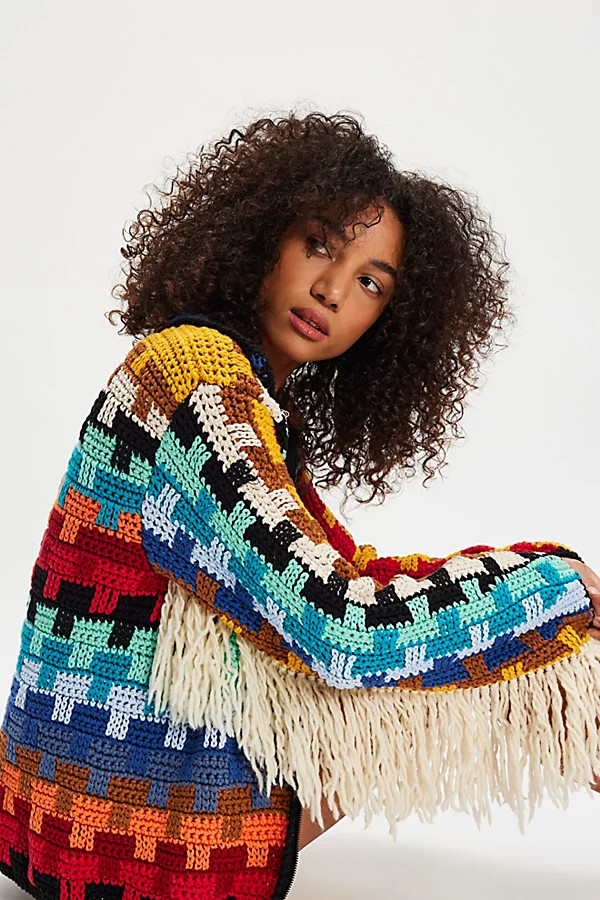 The Farra Rasta Sweater Jacket | Free People (Global - UK&FR Excluded)