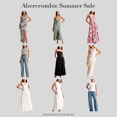 Abercrombie Summer Sale ☀️ 20% off almost everything! Summer outfit, wedding guest dresses, wedding guest outfits, summer wedding guest, ootd, outfit inspo, outfit ideas, vacation outfits 

#LTKSeasonal #LTKstyletip #LTKsalealert