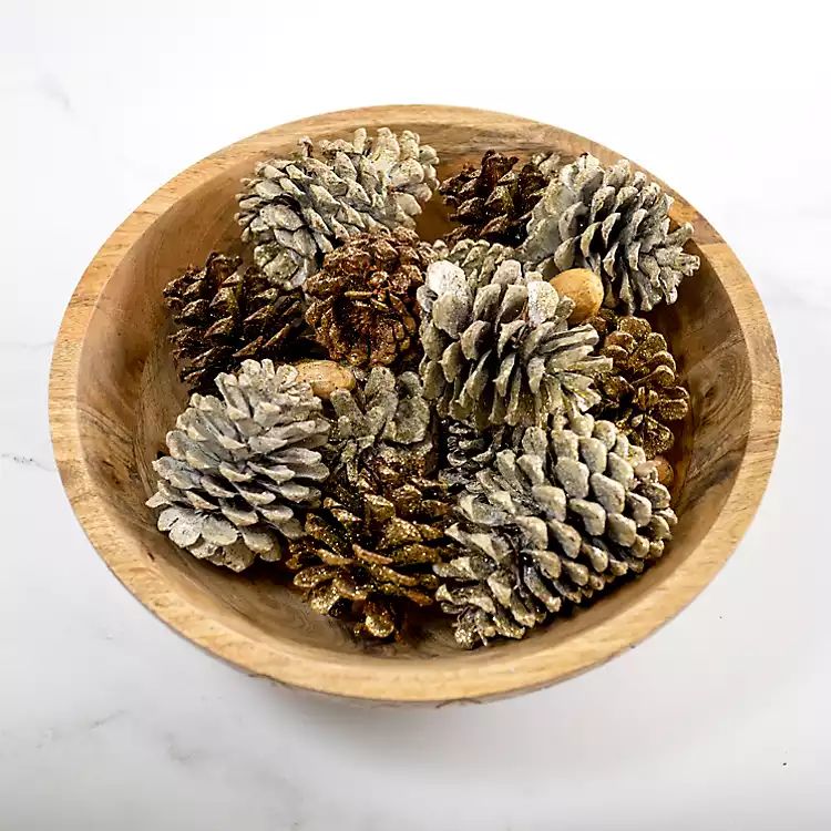 Gold Vanilla Spice Pine Cone Potpourri | Kirkland's Home