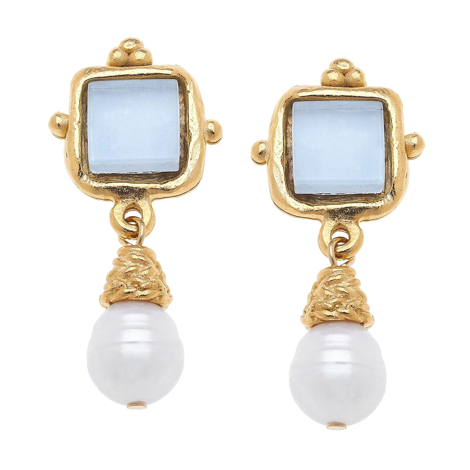 Charlotte Pearl Drop Earrings | Susan Shaw
