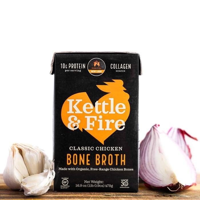 Chicken Bone Broth - 16.9 oz | Kettle & Fire