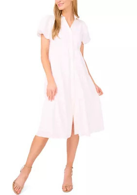CeCe Women's Petite Linen Dress | Belk