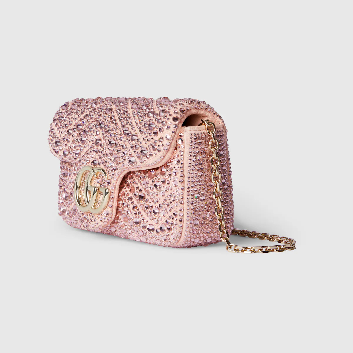 GG Marmont crystals mini shoulder bag | Gucci (US)