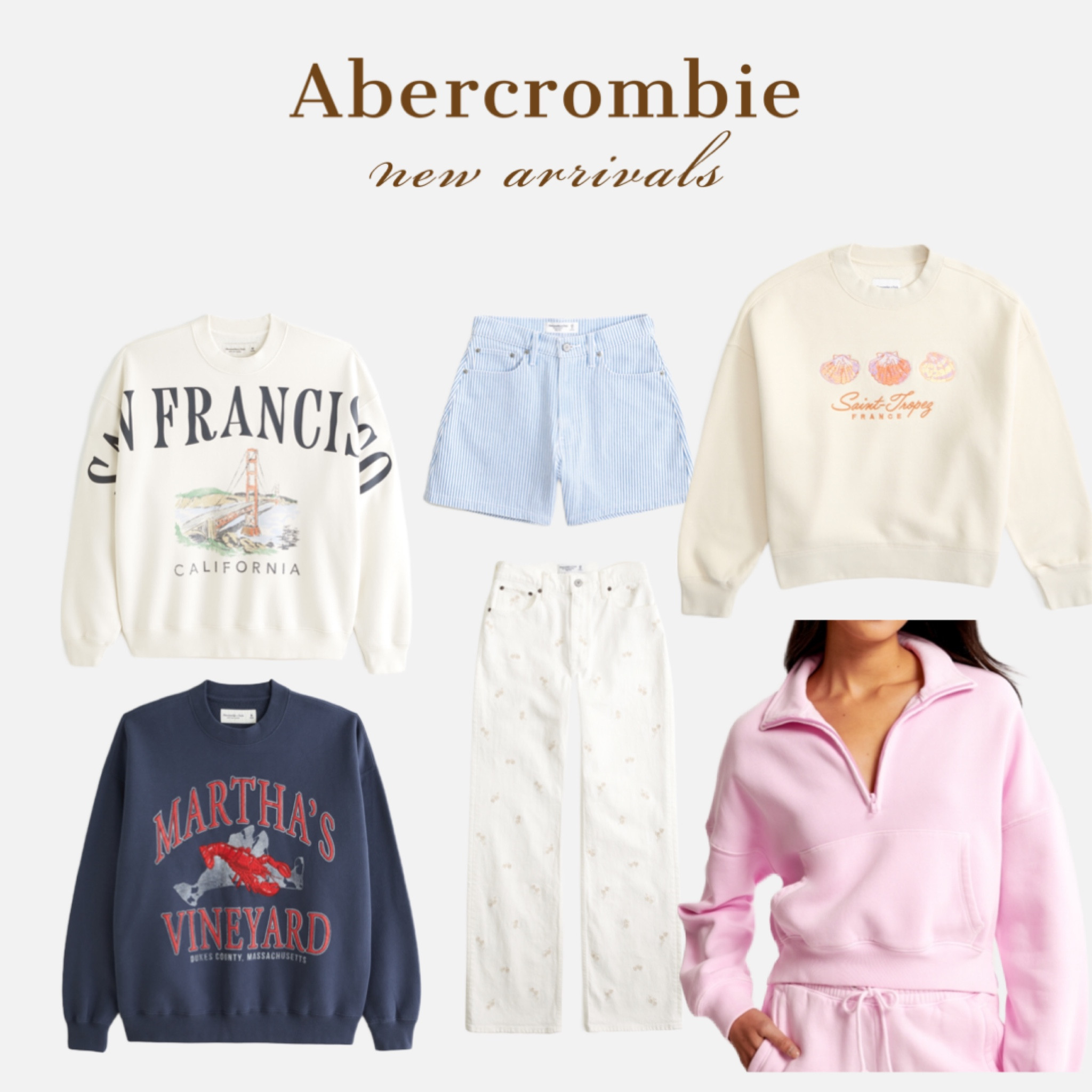 Abercrombie KILLED it with these new arrivals and i’m obsessed 🎀 Here were some of my casual/comfy favs !
#abercrombie 

#LTKmidsize #LTKfindsunder100 #LTKstyletip