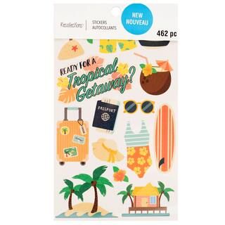 Tropical Vacation Stickers by Recollections™ | Michaels | Michaels Stores