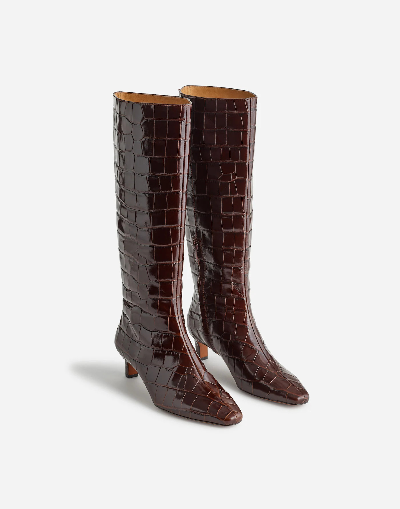 The Dimes Kitten-Heel Knee Boot | Madewell | Madewell
