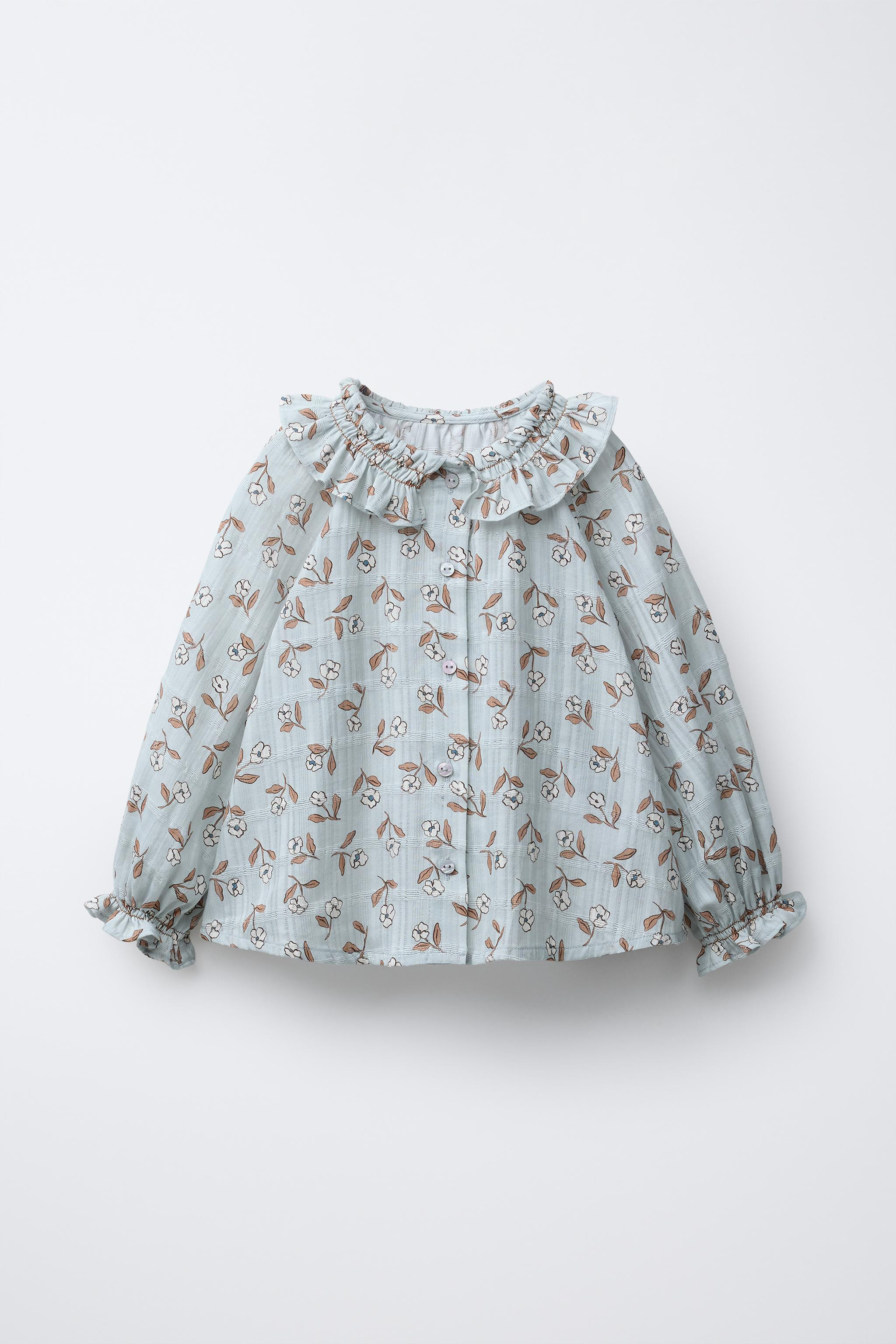 FLORAL PRINT BLOUSE | Zara US