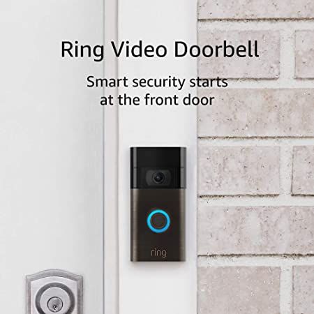 Ring Video Doorbell – 1080p HD video, improved motion detection, easy installation – Venetian... | Amazon (US)