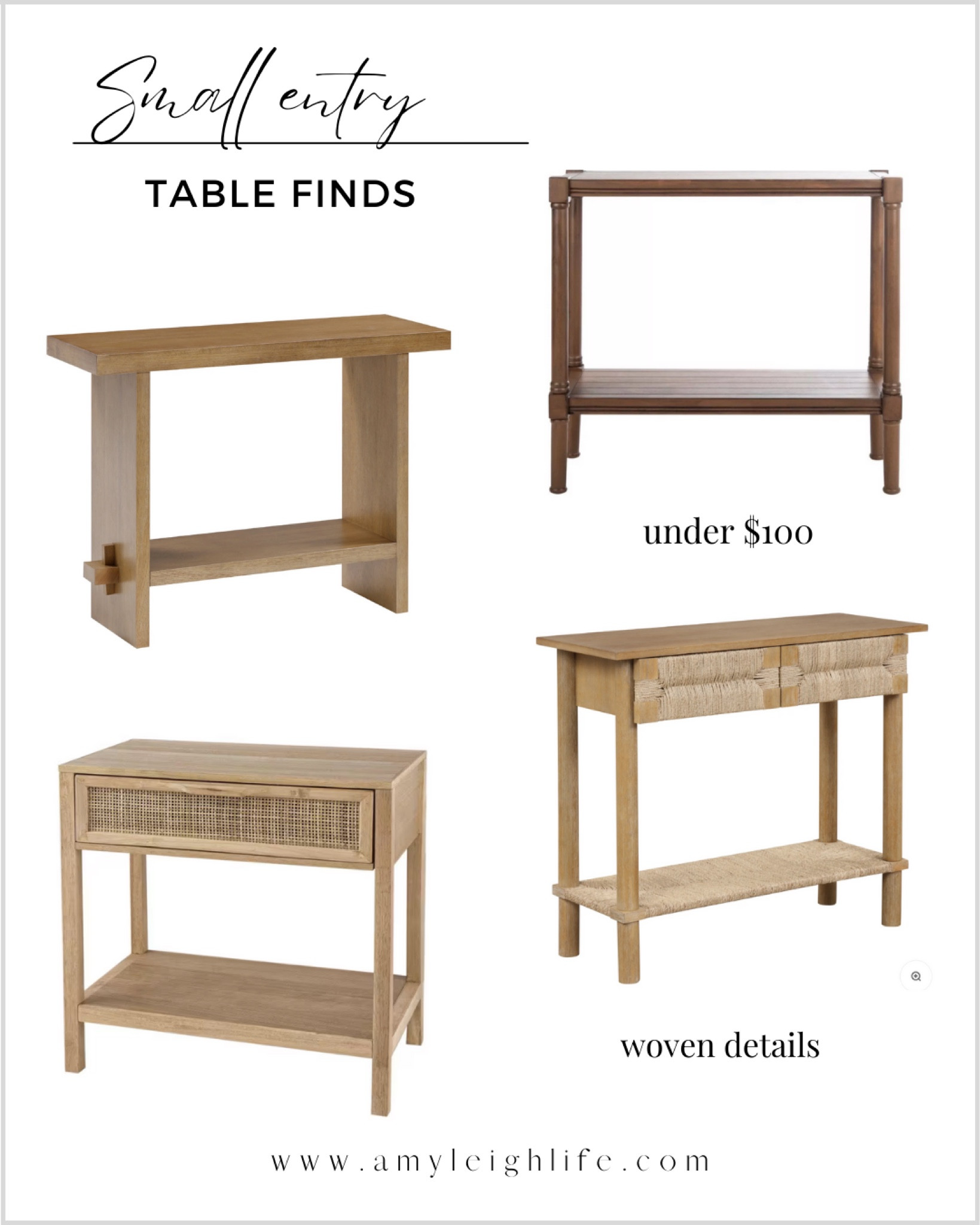 Small entryway table finds. 

Black entryway table, entryway console table, entryway console, entryway cabinet, entryway decor, entryway table decor, entry entryway, entryway ideas, entryway inspo, modern entryway, entryway storage, small entryway, entryway table, black entry table, black entry way table, entry console, entry console table, black console table, black entry console table, black entryway console table, entry way decor, entry table decor, entry way table decor, front entry, entry inspo, entry ideas, small entry table, entry table, entrance, entrance table, entrance console table, console table, console table decor, console cabinet, console styling, console decor, console table styling, console table behind couch, media console, tv console table, amazon console table, black tv console, black media console, console cabinet, media console decor, long console table, living room console, narrow console table, rattan console, rattan table, rattan entryway table, rattan entry way table, rattan console table, rattan cabinet, wood console tables, wood entryway tables, wood entryway table, wood entry way table, wood entry table, hallway table, hall table, rattan bedroom, rattan entry, rattan living room, cane cabinet, cane bedroom, cane living room, home decor, home inspiration, home inspo, furniture finds, sofa table, table with storage, entryway table with storage, entryway table with drawers, amazon console table, sideboard, cane sideboard, buffet cabinet, buffet table, sideboard buffet, kitchen buffet, dining room buffet, liquor cabinet, vintage table, vintage inspired table, vintage entryway, vintage furniture, vintage home decor, vintage decor, wood entry table, wood entryway table, wood entryway console table

#amyleighlife
#tables

Prices can change  

#LTKStyleTip #LTKSaleAlert #LTKHome