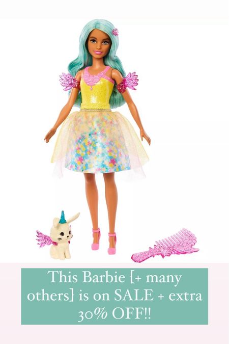 This Barbie is on sale under $6

#LTKsalealert #LTKGiftGuide #LTKCyberWeek