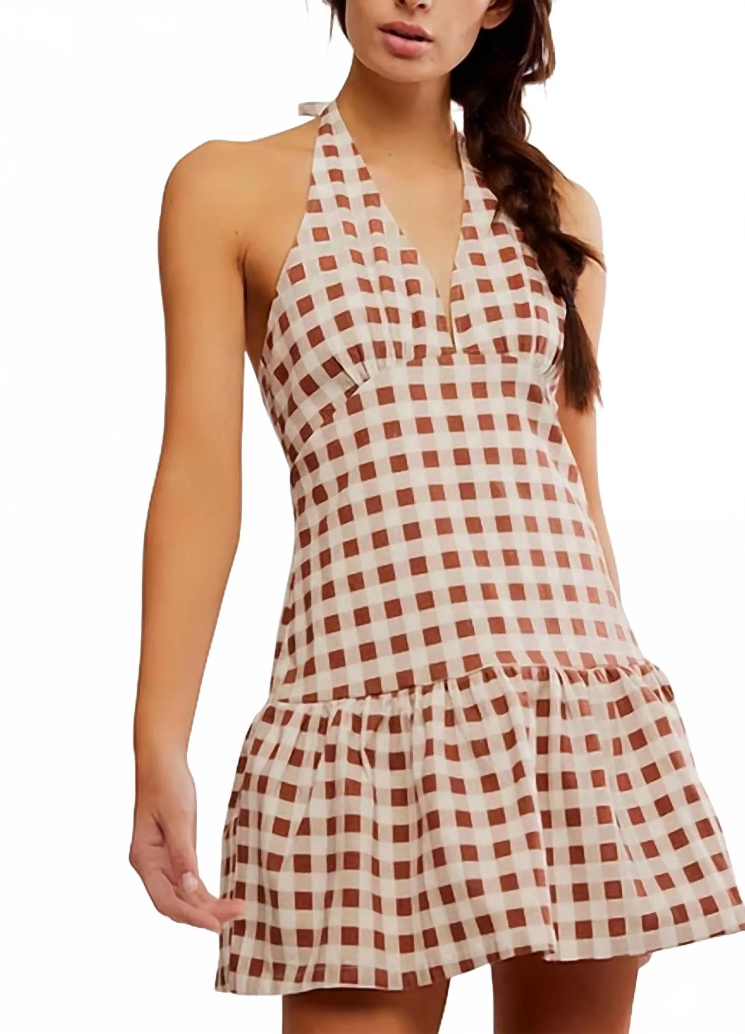 Cecil Mini Dress In Brn Patina | Shop Simon