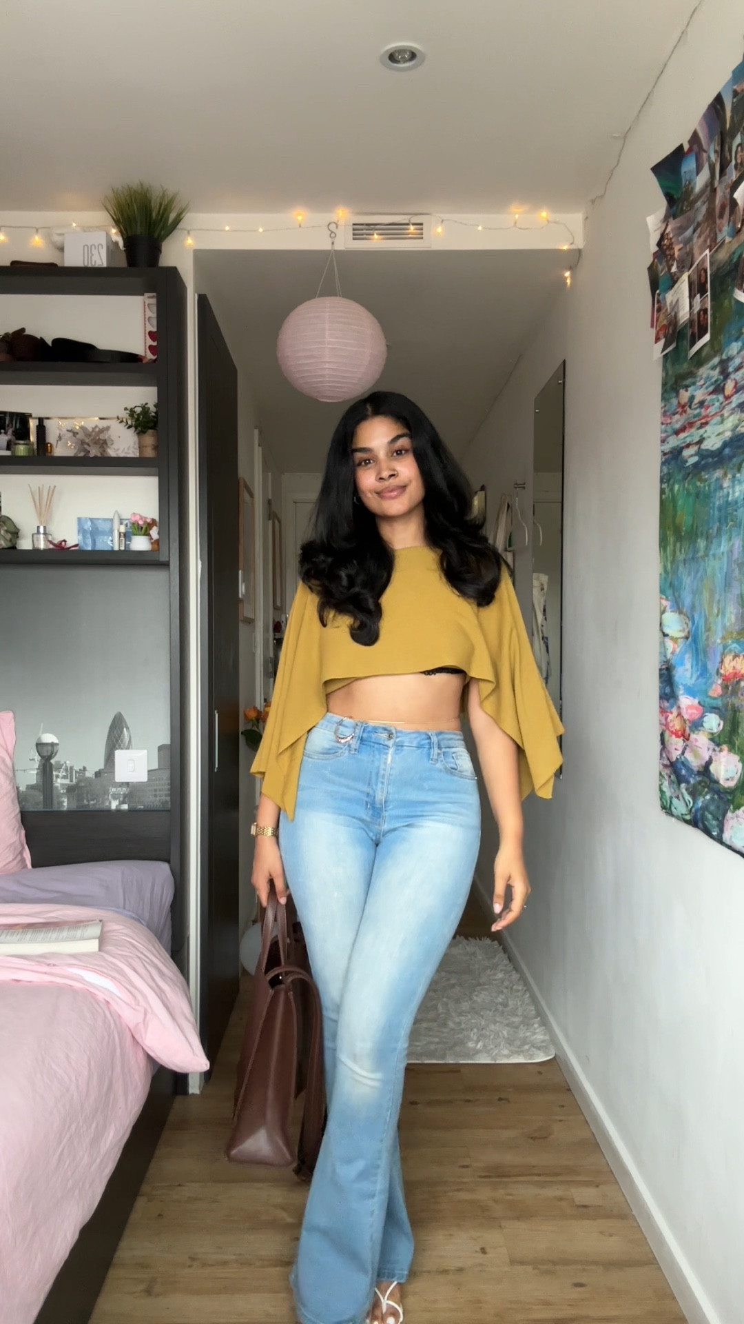 casual for campus today :) unfortunately my clothes are a little older so I can’t link them,  but I’ll list their exact product names at least! :) 
top: zara -OLIVE GREEN | 3519/014/515
denim: old forever 21! But the style is called flared bootcut jeans :) they’re very stretchy, so if you want the same look, look for denim with spandex or a lot of stretch so it’ll hug you well :) 
bag: telfar, medium, in chocolate brown :) 

#LTKSeasonal #LTKFindsUnder100 #LTKStyleTip