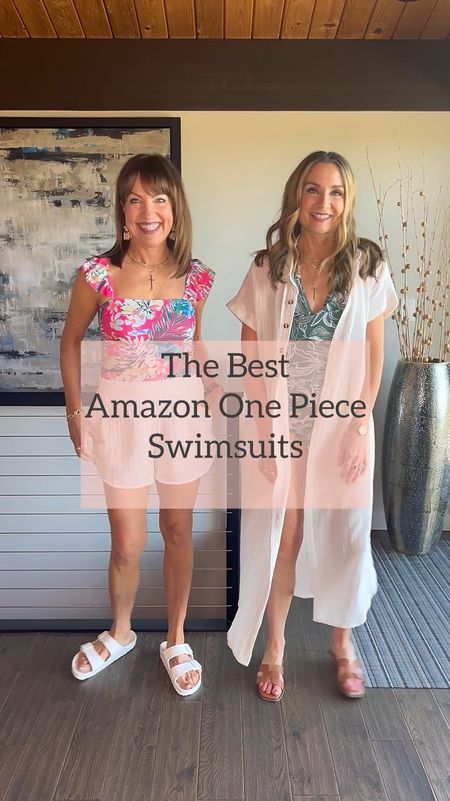 Comment LINKS to shop!🛍️ So excited to find these one-piece suits that are affordable AND that we feel good in!!😅

We’re blown away by the fit and cute style details—flattering ruching, cute bows & ruffles, and patterns that feel youthful and modern! Style with this flowy coverup or your favorite shorts—these cutoffs are our top denim shorts picks for the summer!👙☀️
HOW TO SHOP:
1️⃣Comment LINKS & we’ll send outfit links to your DM
2️⃣Click link in bio to shop on the @shop.ltk app OR on our Lastseenwearing.com website 
3️⃣Watch our stories for links
4️⃣Links will be saved in our May Highlights (in our bio!)

Amazon finds, Amazon swimsuit, one piece swimsuit, summer outfit, beach outfit, vacation outfit, agolde denim shorts, summer sandals

#LTKTravel #LTKFindsUnder50 #LTKSwim
