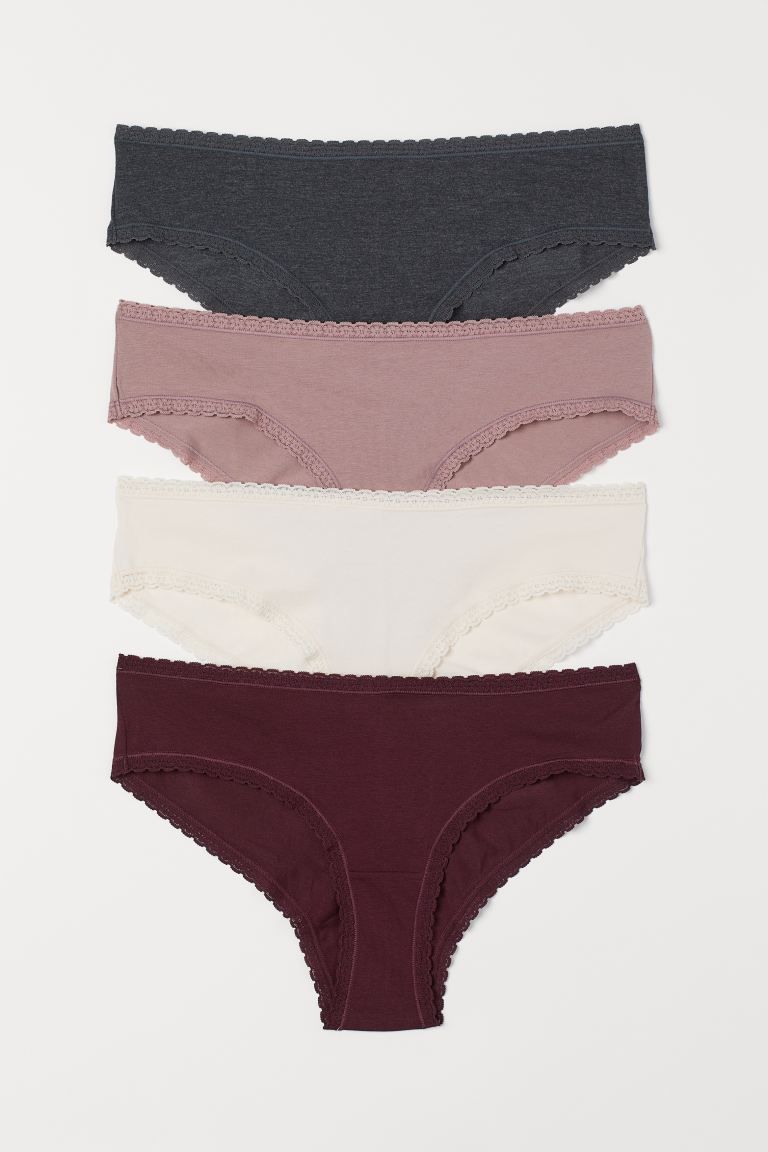 4-pack Cotton Hipster Briefs | H&M (US)