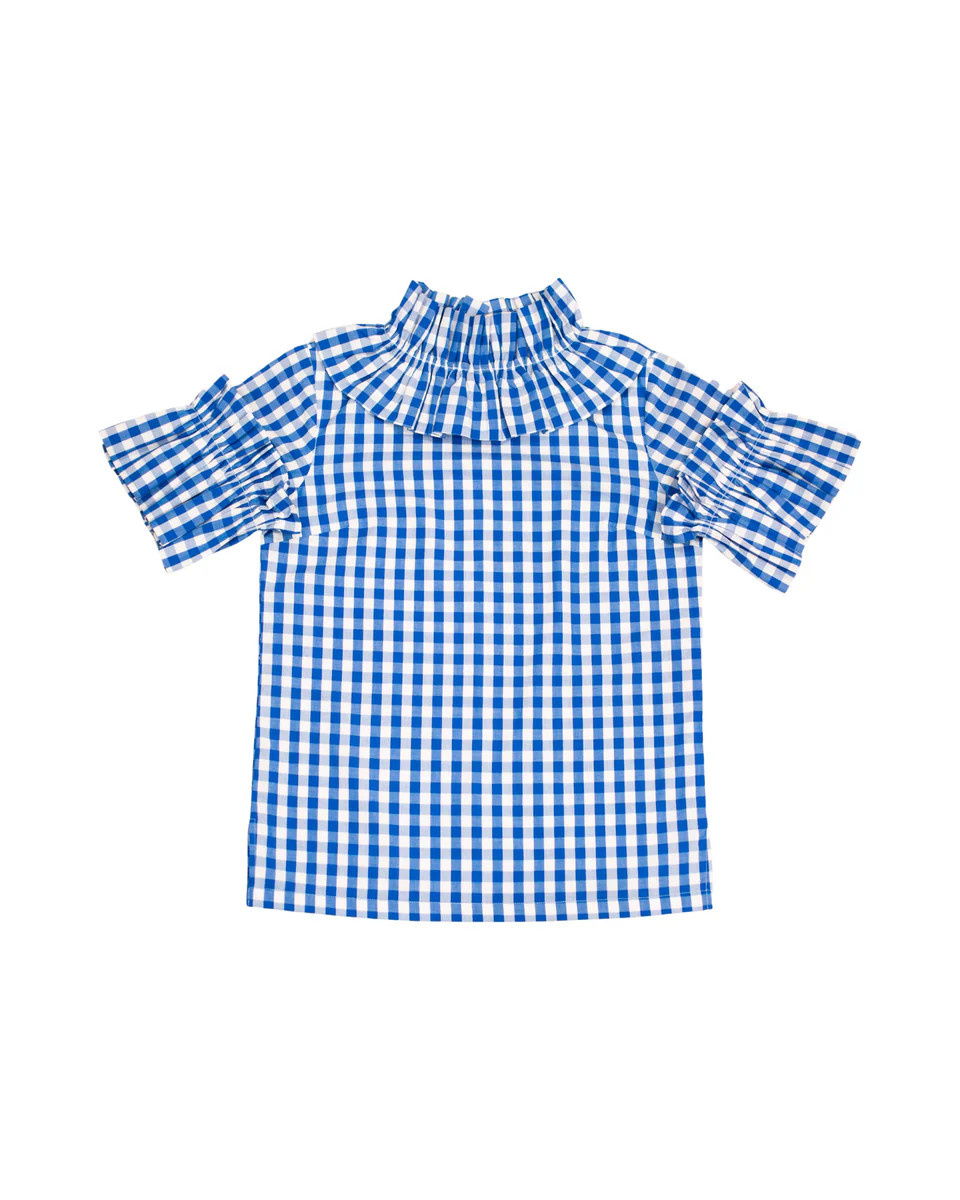 Mary Margaret Top in gingham | Elizabeth Wilson Designs