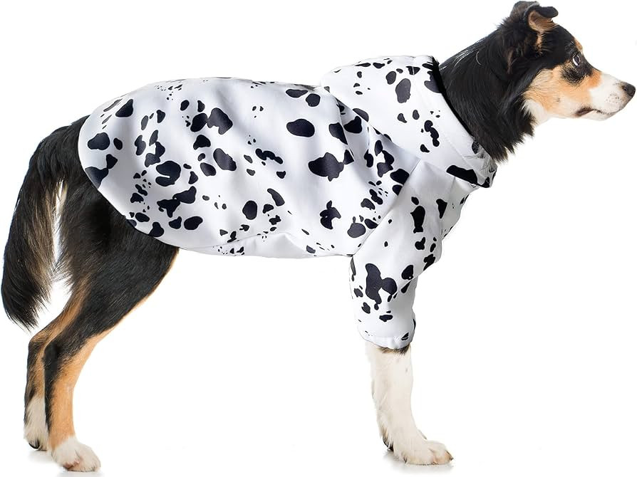 Dog Clothes for Small Medium Large Dog Dalmatian Hoodies Dog Dalmatian Costume Pet Winter Sweatsh... | Amazon (US)