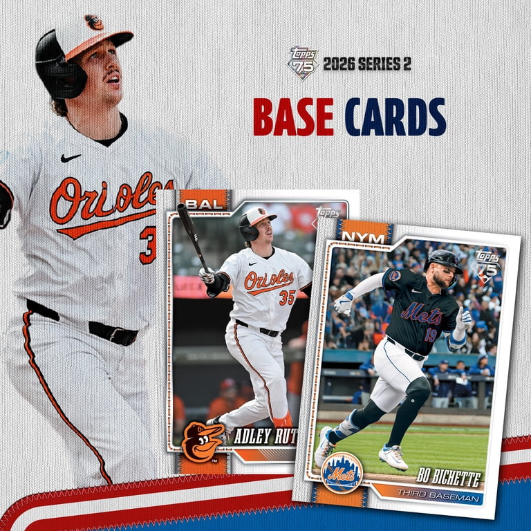 2026 Topps MLB Series 2 Baseball Trading Card Mega Box | Walmart (US)