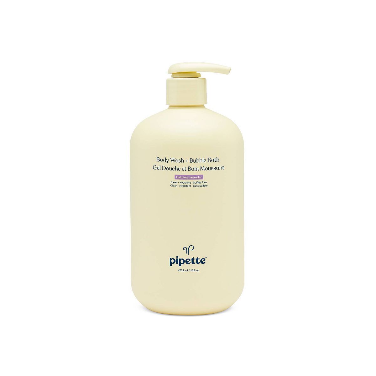 Pipette Body Wash + Bubble Bath - Calming Lavender - 16 fl oz | Target