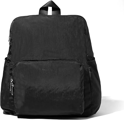 Baggallini Women's Carryall Packable Backpack, Black | Amazon (US)