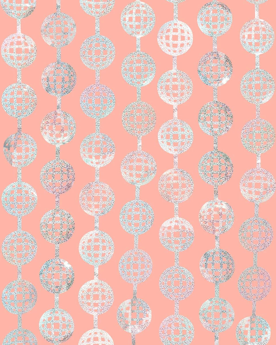 It's Disco, Baby! Iridescent Foil Curtain MA23 S5103 | Pretty Day